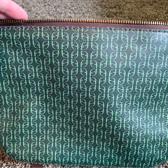 Green and brown Fossil shoulder/cross body bag, brand new w/o tag - Picture 7 of 7